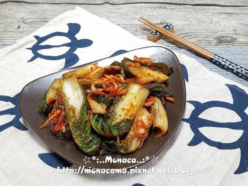韩式小白菜生泡菜