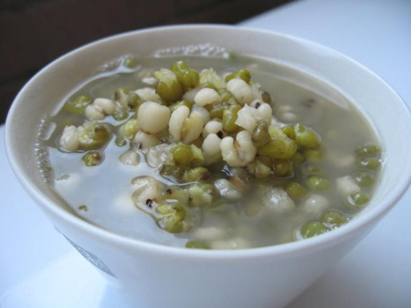 快煮绿豆薏仁汤