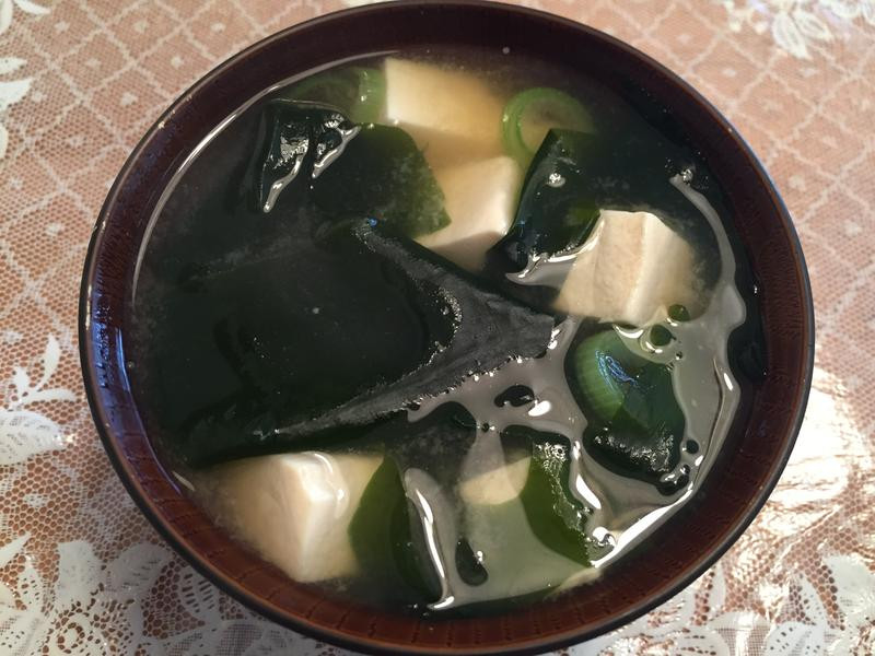 日式海帯豆腐味增汤