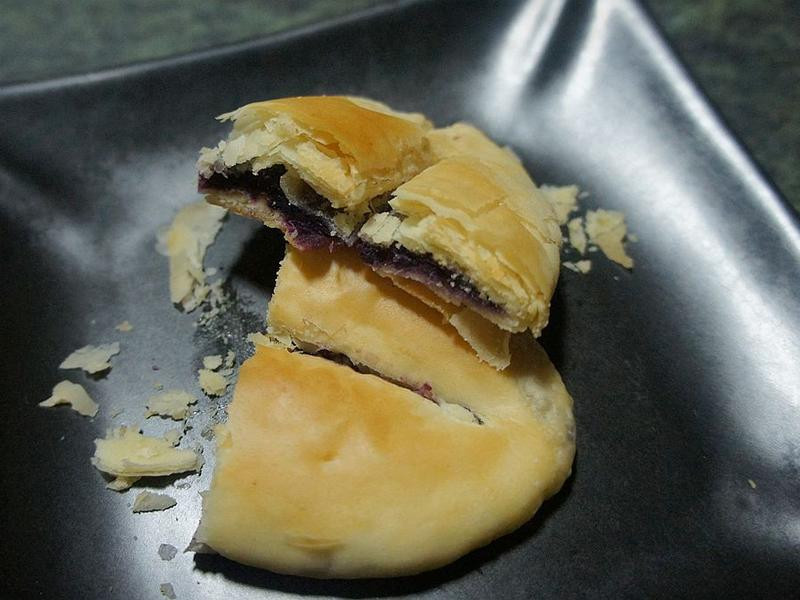 紫薯奶油酥饼