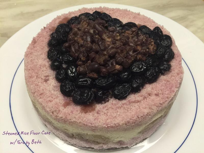 紫薯芋泥松糕