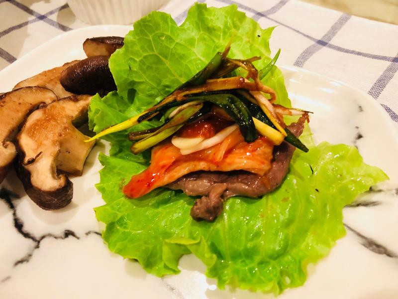 韩式生菜包肉