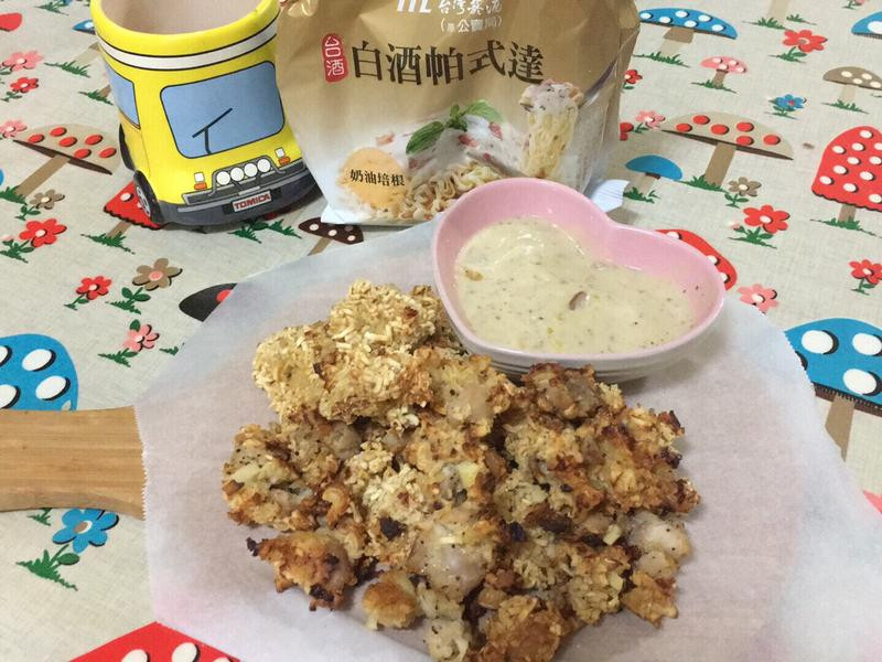 烤咸酥鸡佐白酱