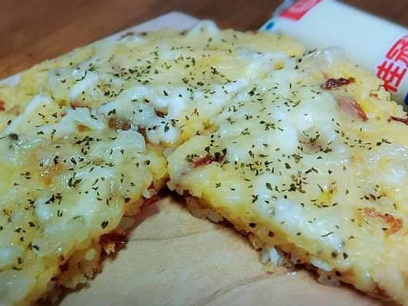 乳酪培根米披萨