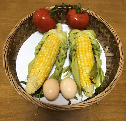 【舅妈厨房】玉米鸡蛋+西红柿