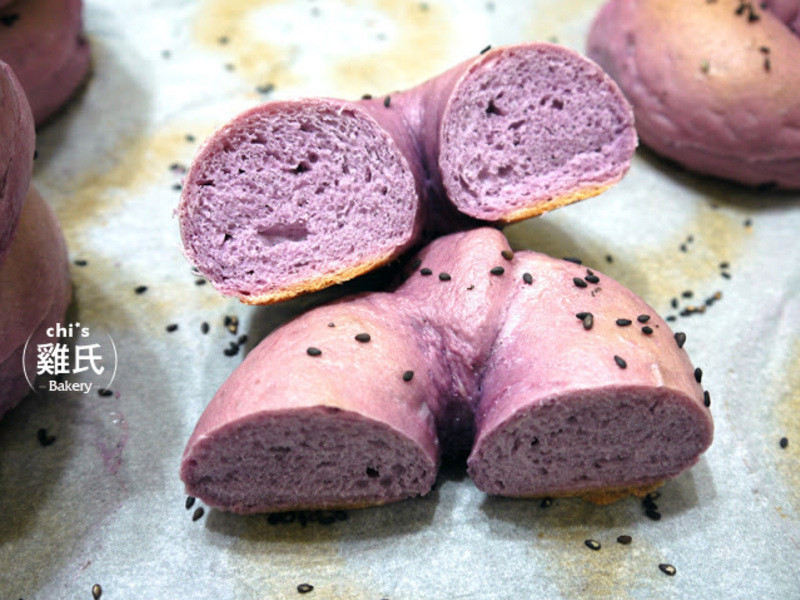 芝麻紫薯bagel