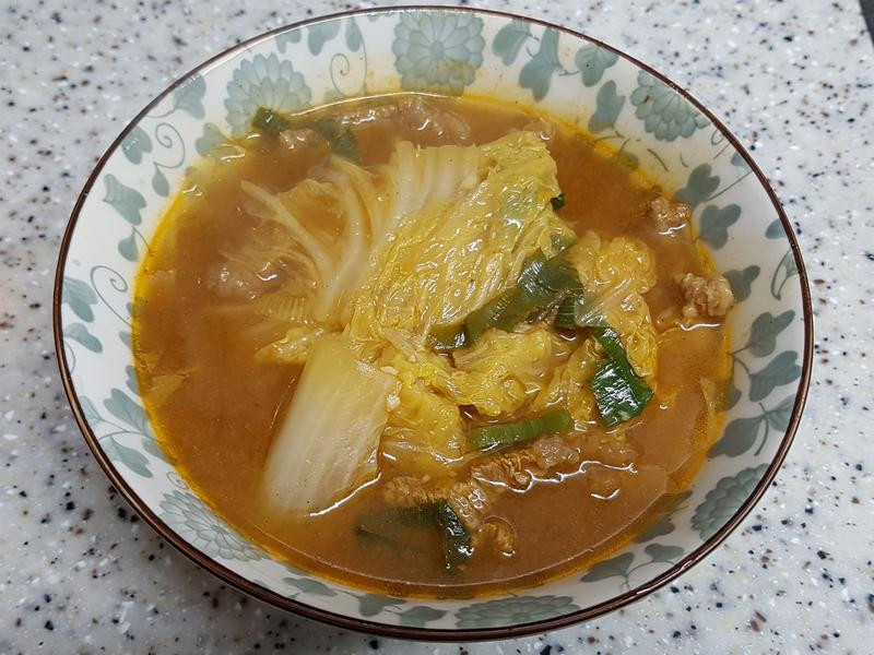 韩式白菜大酱汤
