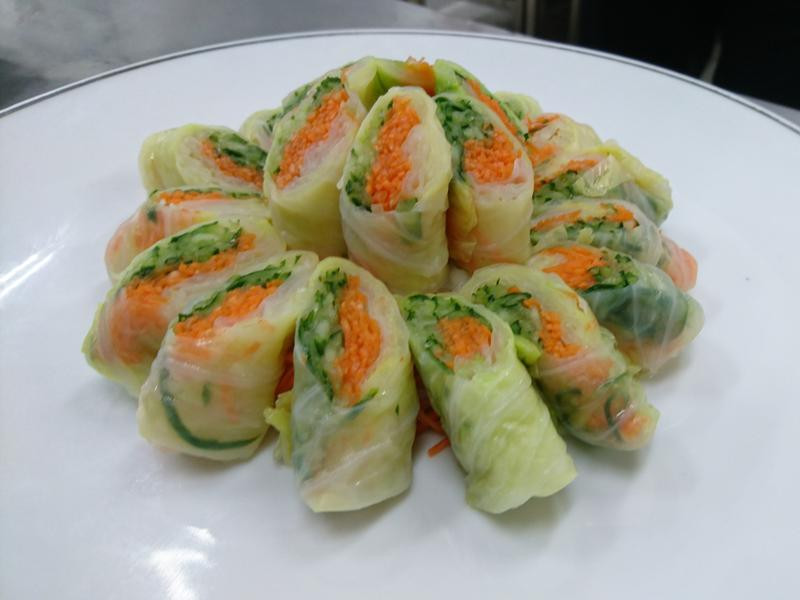 传统蔬菜卷