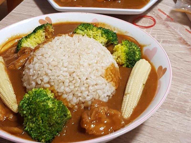 日式咖哩鸡肉饭