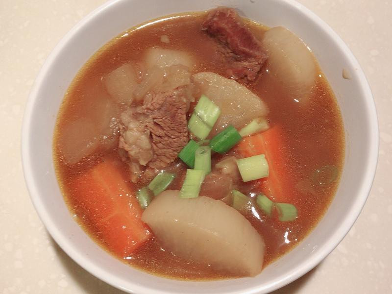 清炖咖哩牛肉萝卜汤