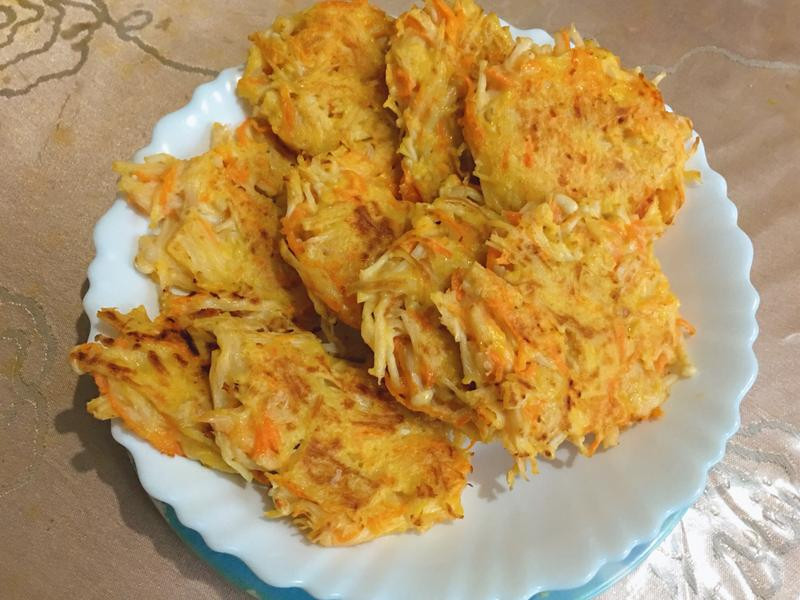 金针菇煎饼