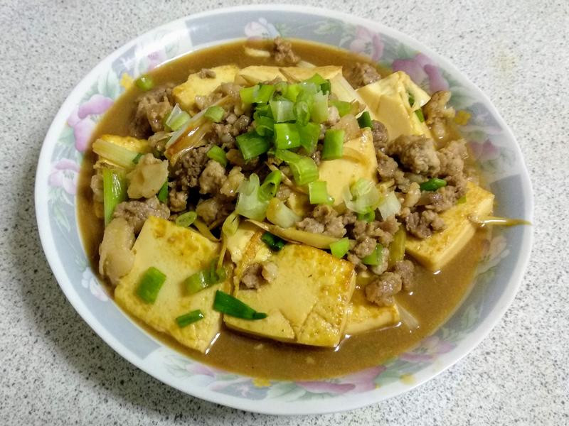 肉末豆腐