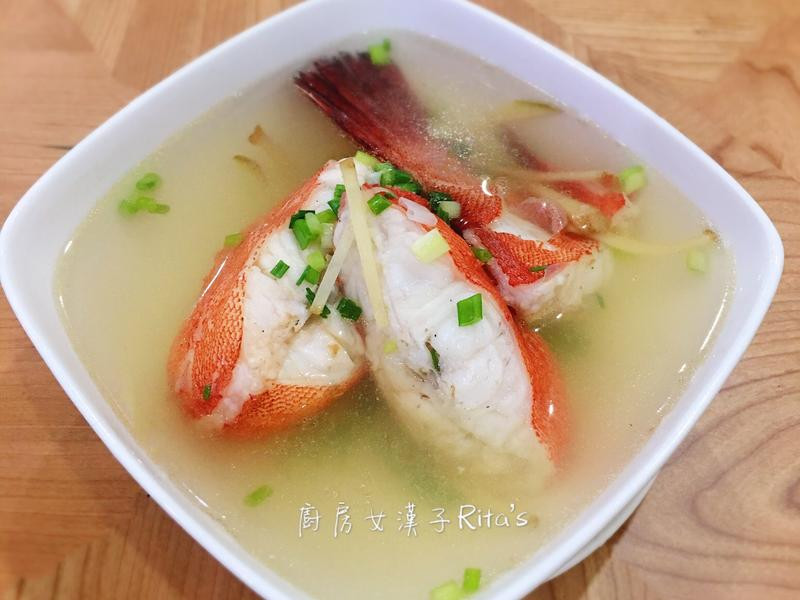 姜丝红条鱼汤
