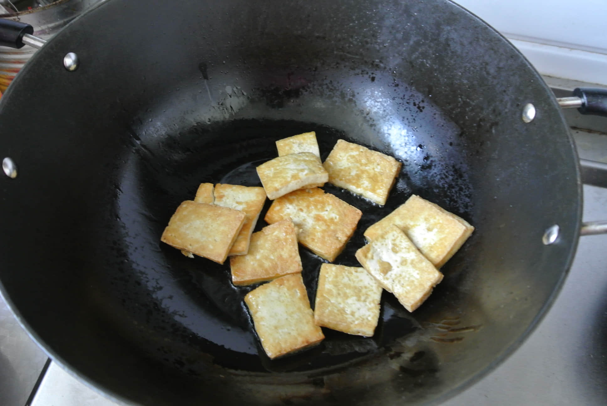 香煎豆腐的做法_香煎豆腐怎么做_香煎豆腐的家常做法_Nananab【心食谱】