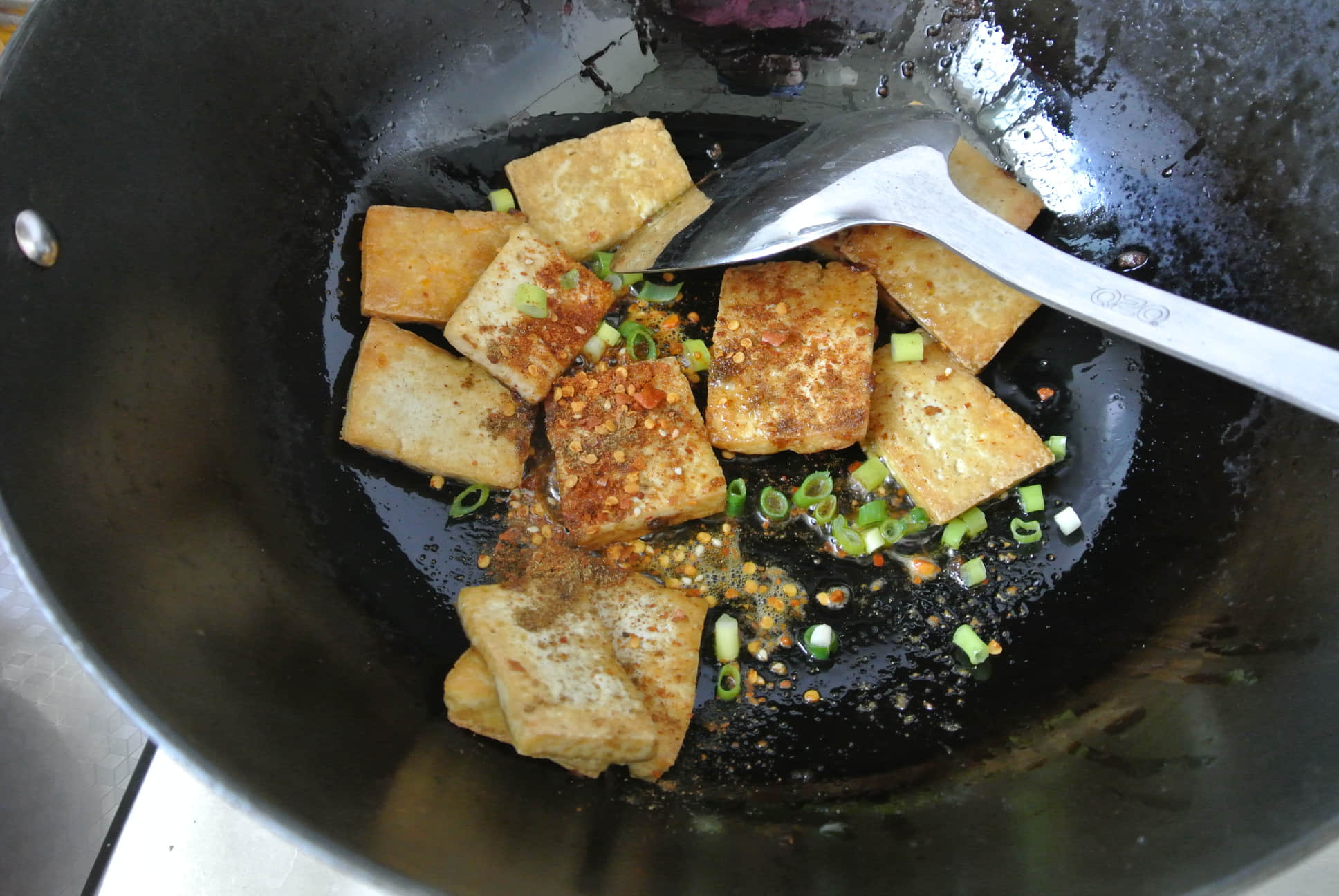 煎豆腐怎么做_煎豆腐的做法_荣吃货爱折腾_豆果美食