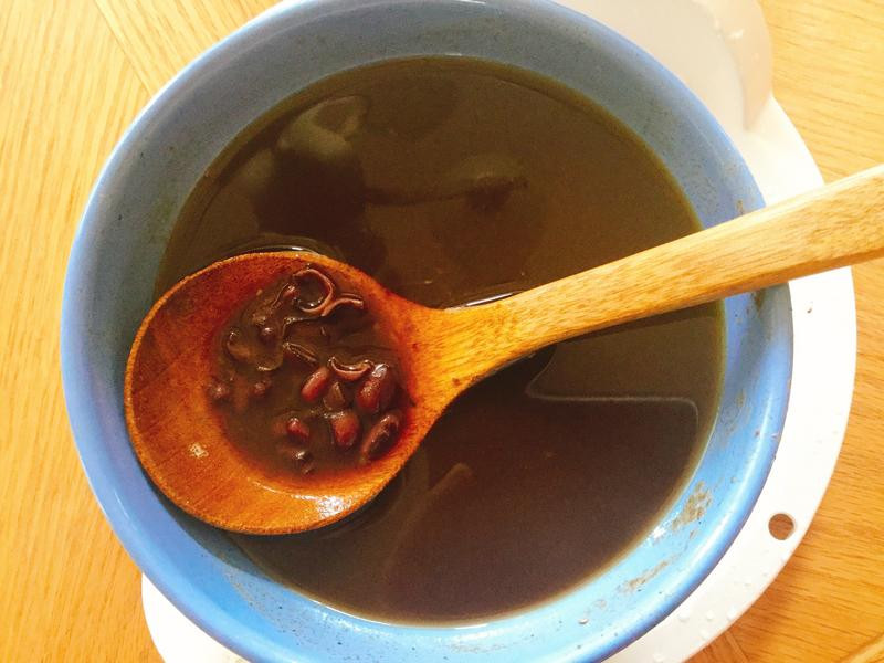 红枣枸杞黑糖红豆姜汤