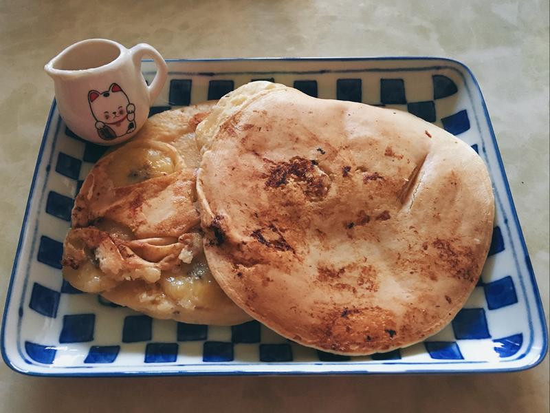 香蕉松饼