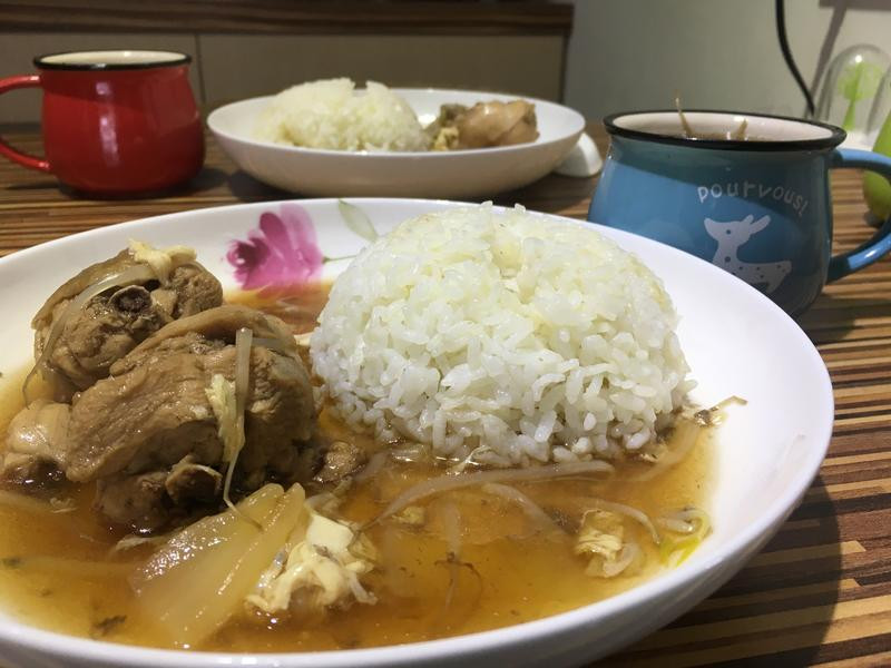 鸡肉烩饭