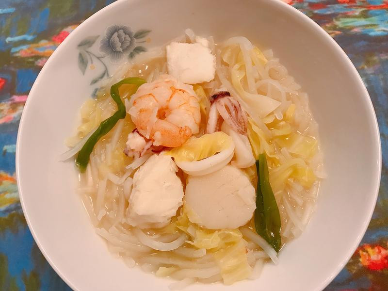 海鲜米粉汤