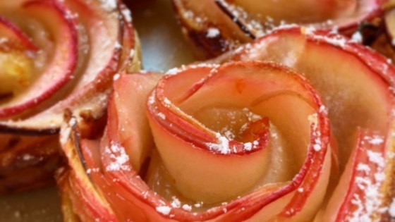 玫瑰烤苹果