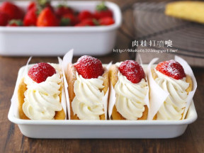韩国草莓蛋糕卷
