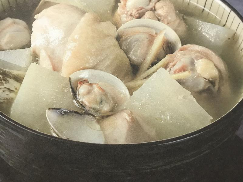 冬瓜蛤蜊鸡汤 