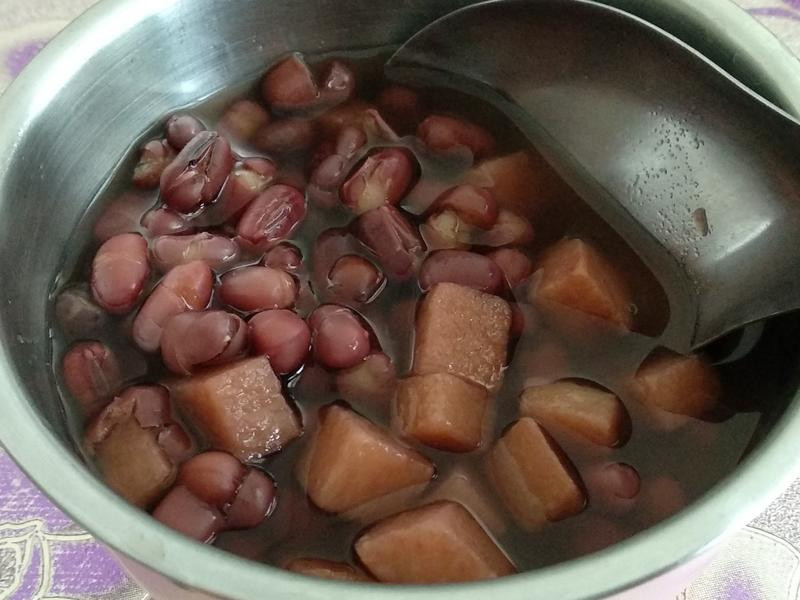 红豆山药甜汤 