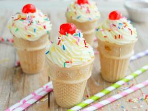 夏日冰淇淋Cupcakes  