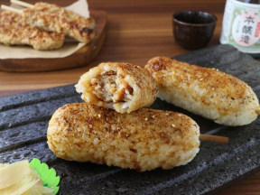 日式串烤鸡肉软骨饭团