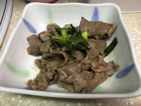 葱爆牛肉