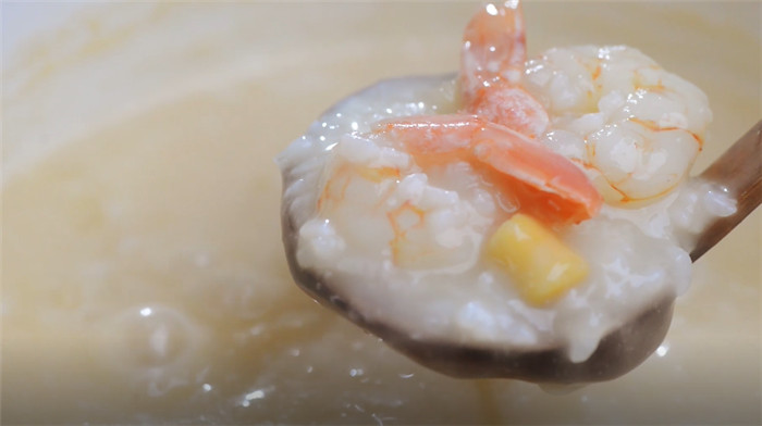 海鲜菌汤捞饭