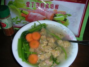 高纤轻食面疙瘩