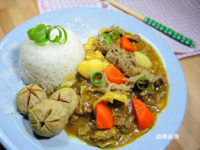 牛肉蔬菜咖哩饭