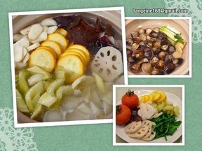 蛤蜊蔬菜涮涮锅