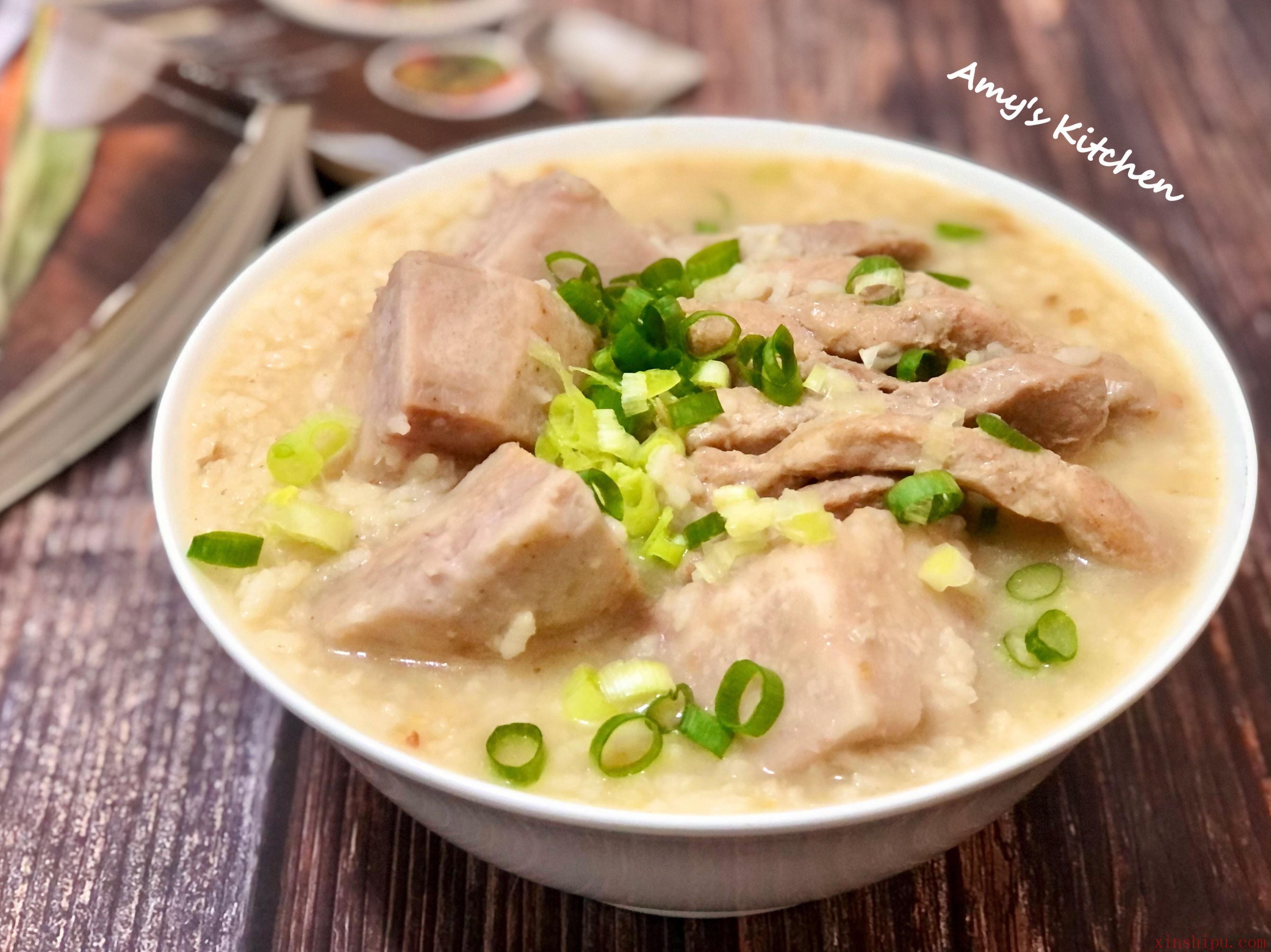 芋香瘦肉粥 by Amy的烘焙廚房 - 愛料理